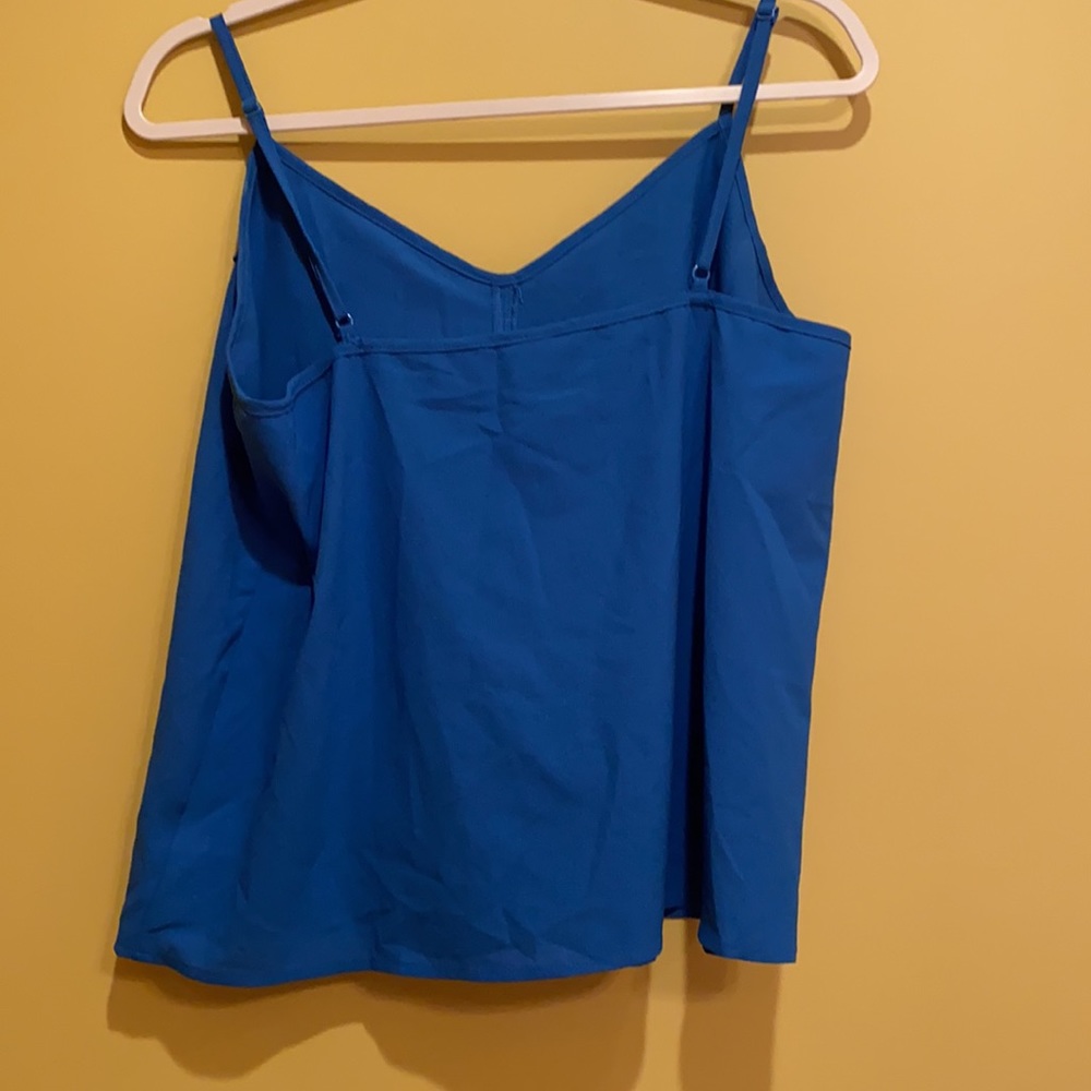 Blue Ruffle Tank - Picture 4 of 4